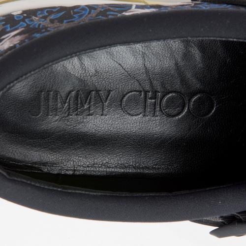 Jimmy Choo Floral Print Sneakers - Size 7 / 37