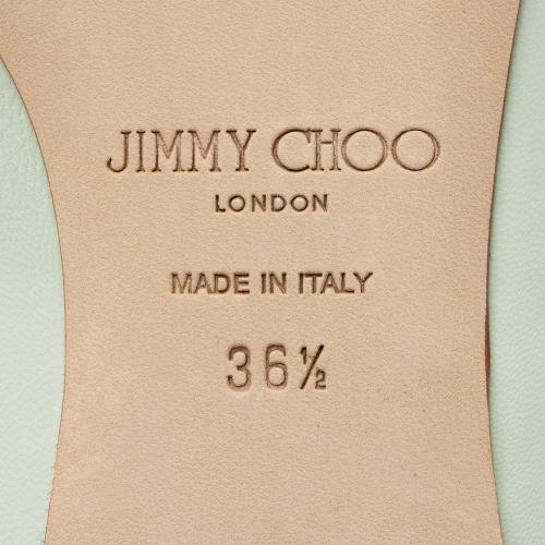Jimmy Choo Leather Alina Flats - Size 6.5 / 36.5