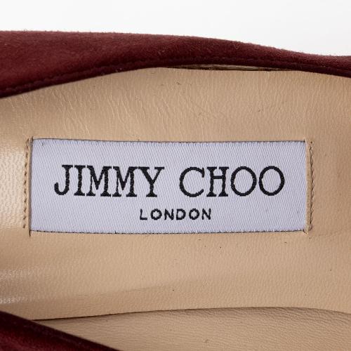 Jimmy Choo Suede Romy Pumps - Size 6.5 / 36.5