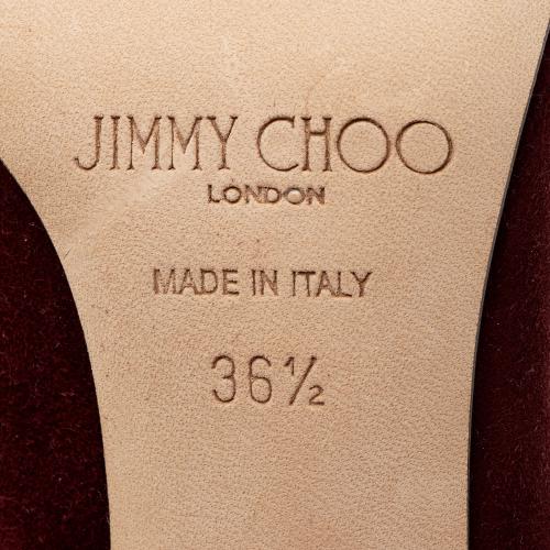 Jimmy Choo Suede Romy Pumps - Size 6.5 / 36.5
