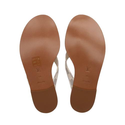 Louis Vuitton Damier Azur Thong Sandals - Neutrals Sandals, Shoes -  LOU248836
