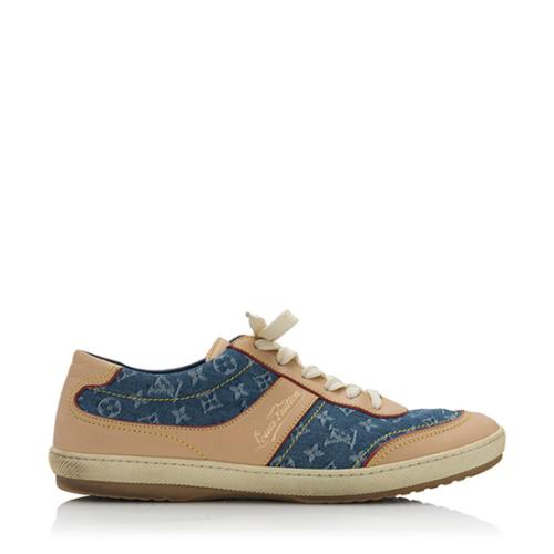 Louis Vuitton Denim Sneakers - Size 11 / 41