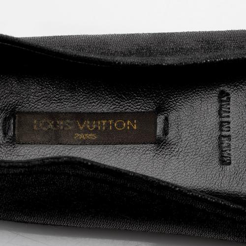 Louis Vuitton Leather Oxford Ballerina Flats - Size 8 / 38