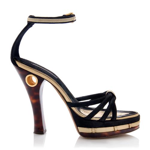 Louis Vuitton Limited Edition Cleo Pompeii Sandals - Size 6.5 / 36.5