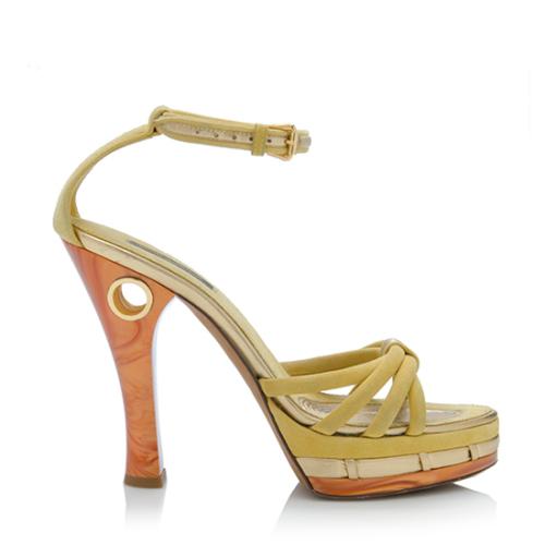 Louis Vuitton Limited Edition Cleo Pompeii Sandals - Size 6.5 / 36.5 - FINAL SALE