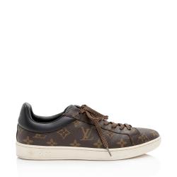 Louis Vuitton Monogram Calfskin Luxembourg Sneakers - Men's Size 6 / 36