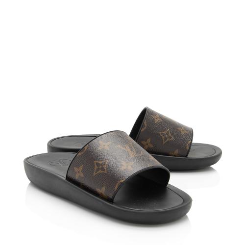 Louis Vuitton Monogram Canvas Sunbath Slide Sandals - Size 6 / 36, Louis  Vuitton Shoes