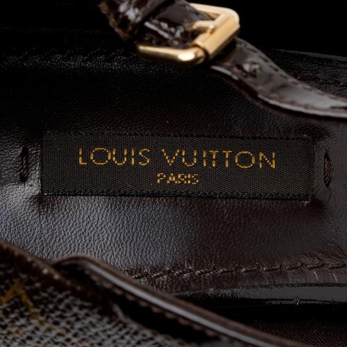 Louis Vuitton Monogram Canvas Vanity Peep Toe Pumps - Size 8.5 / 38.5