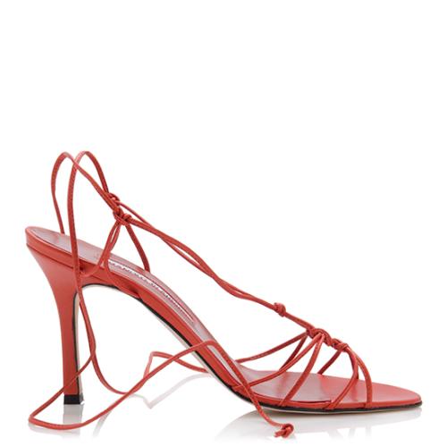 Manolo Blahnik Strappy Sandals - Size 8 / 38.5