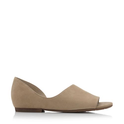 Naya Suede Eleni Asymmetric Flat Sandals - Size 8.5 / 39.5 - FINAL SALE