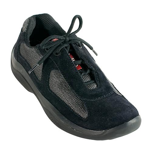 prada sport sneakers black