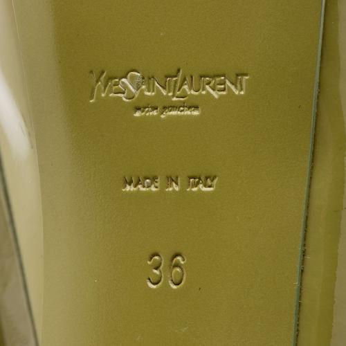 Saint Laurent Patent Leather Tribtoo Pumps - Size 6 / 36