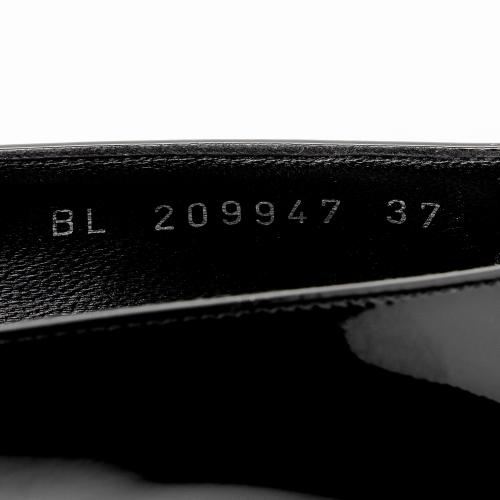 Saint Laurent Patent Leather Tribtoo Pumps - Size 7 / 37