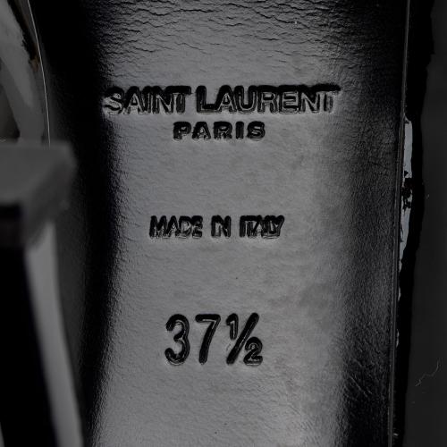 Saint Laurent Patent Leather Tribtoo Pumps - Size 7.5 / 37.5
