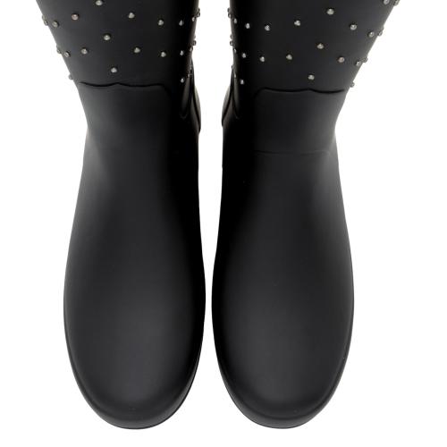 Saint Laurent x Hunter Rubber Studded Rain Boots - Size 6 / 36