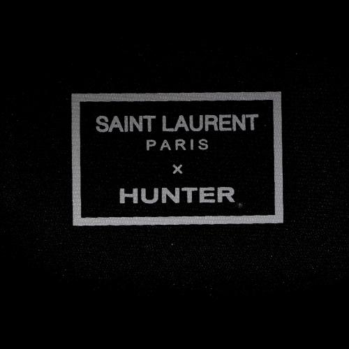 Saint Laurent x Hunter Rubber Studded Rain Boots - Size 6 / 36