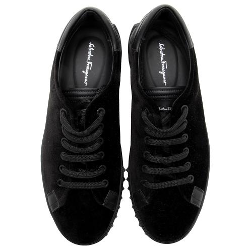 Salvatore Ferragamo Velvet Sneakers - Size 8 / 38