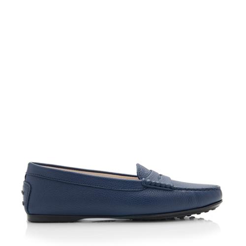 Tods Calfskin Penny Loafers - Size 7 / 37
