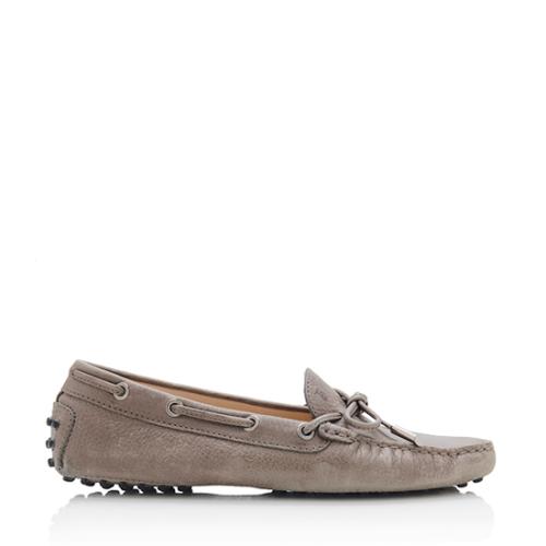 Tods Leather Heaven Laccetto Loafers - Size 7 / 37 - FINAL SALE