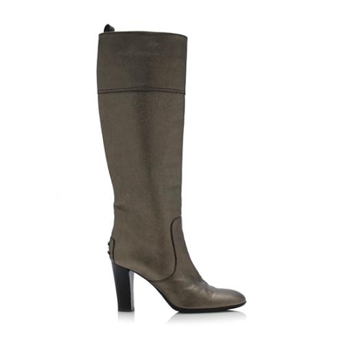 Tods Leather Jodie Boots - Size 6 / 36