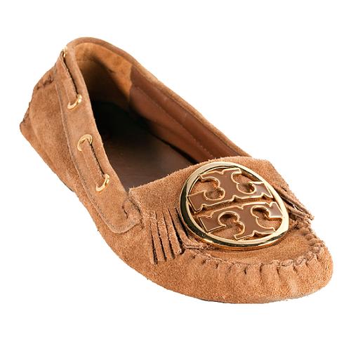 Tory Burch 'Alexandra' Suede Moccasins - Size 7 / 37