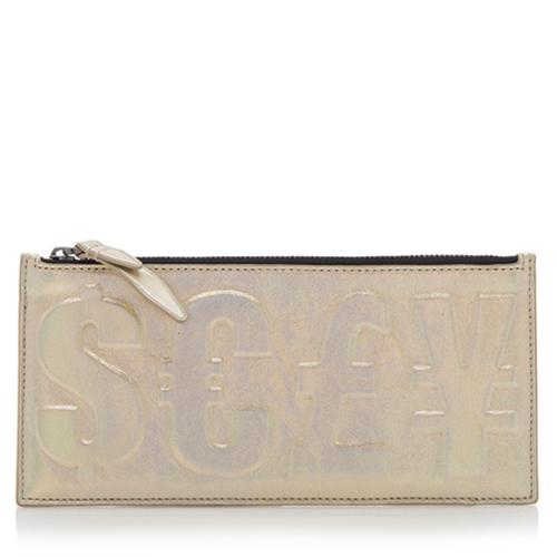 3.1 Phillip Lim Leather Currency Cash Wallet