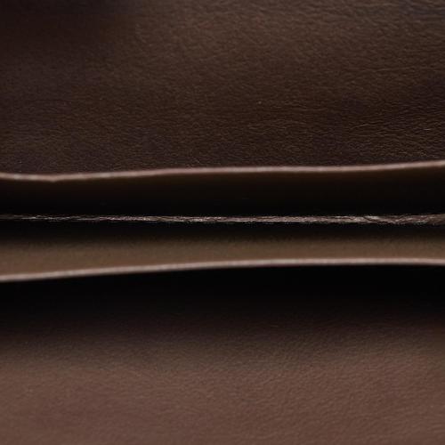 Bottega Veneta Intrecciato Leather Zip Around Wallet