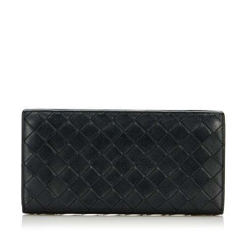 Bottega Veneta Intrecciato Long Wallet