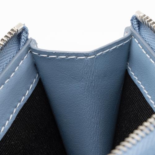Macken leather handbag Burberry Blue in Leather - 41859682