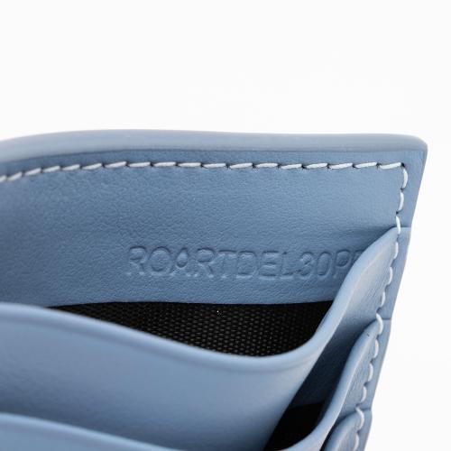 Blue Burberry Leather Pocket Satchel – Designer Revival