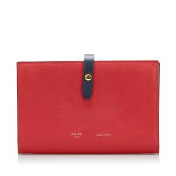 Celine Bicolor Strap Multifunction Wallet