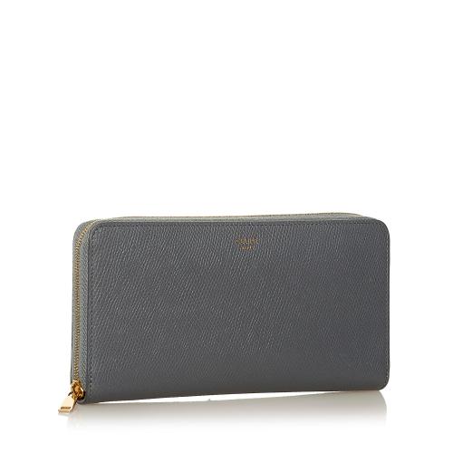 Celine Leather Continental Wallet