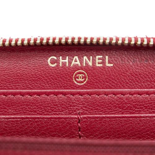 Chanel 19 Zip Around Wallet