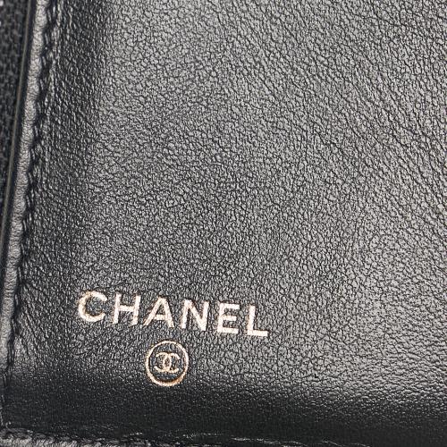 Chanel Boy Tri-Fold Leather Small Wallet