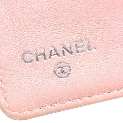 Chanel CC Caviar Leather Long Wallet
