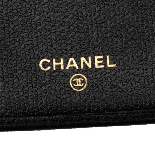 Chanel CC Leather Bifold Wallet