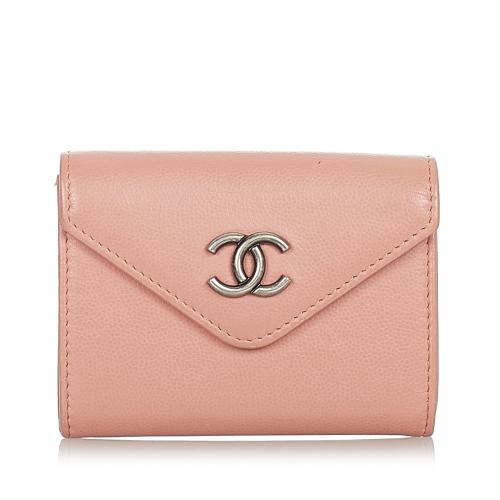Chanel CC Leather Card Holder