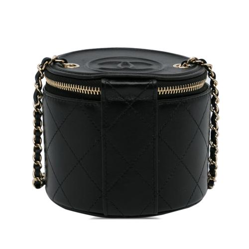 Chanel CC Round Vanity Bag