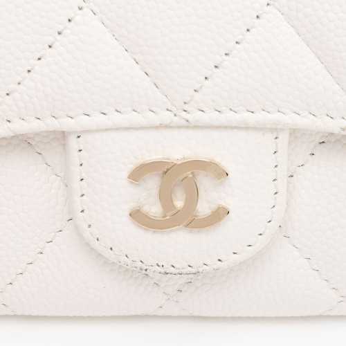 Chanel Caviar Leather Classic Card Holder