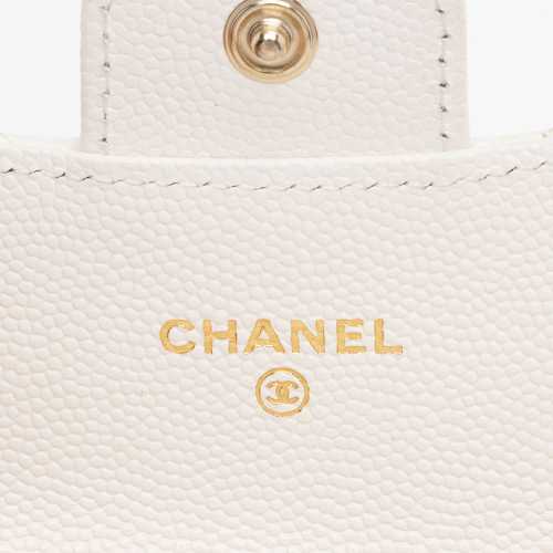 Chanel Caviar Leather Classic Card Holder