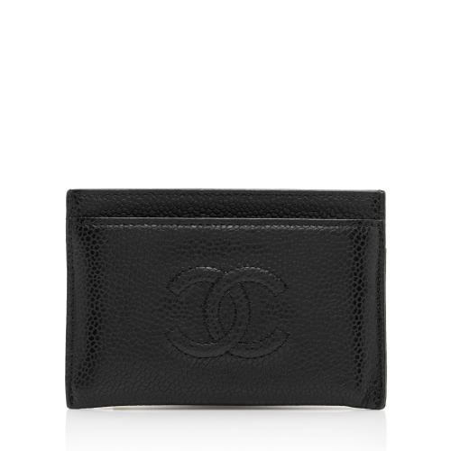 Chanel Caviar Leather Timeless CC Card Holder