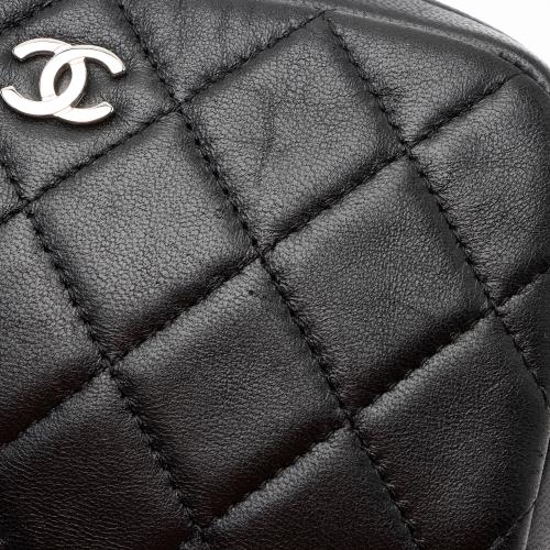 Chanel Lambskin Curvy Small Cosmetic Pouch