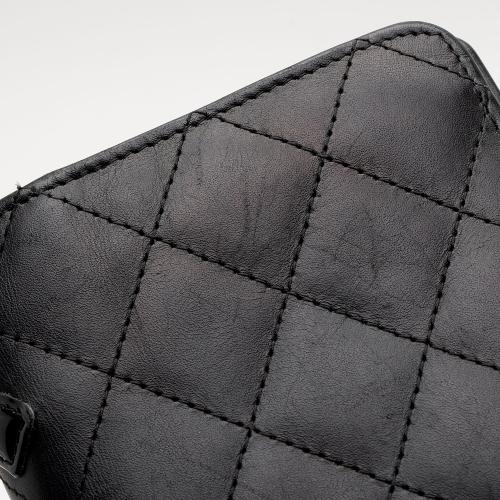Chanel Lambskin Ligne Cambon Bi-Fold Wallet
