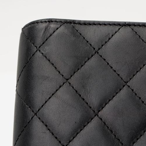 Chanel Lambskin Ligne Cambon Bi-Fold Wallet