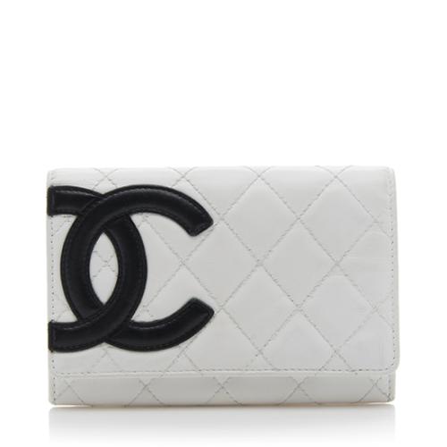 Chanel Quilted Lambskin Ligne Cambon Wallet - FINAL SALE