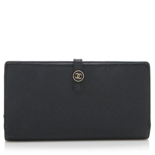 Chanel Leather Continental Wallet