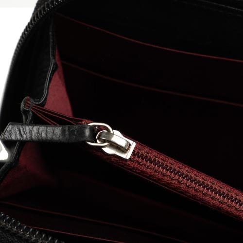 Chanel Matelasse Lucky Symbols Patent Zip-Around Wallet
