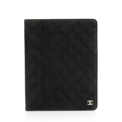 Chanel Matte Caviar Leather iPad Case - FINAL SALE