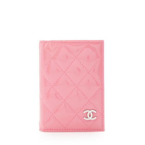 Chanel Patent Leather Card Case