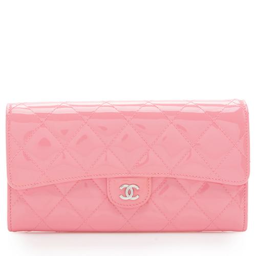 Chanel Patent Leather Classic Wallet
